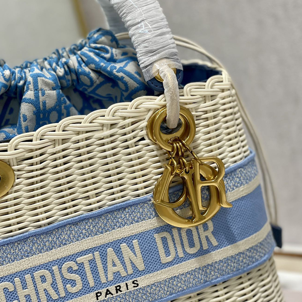 Lady D10r Wicker Bag(high-end grade)
