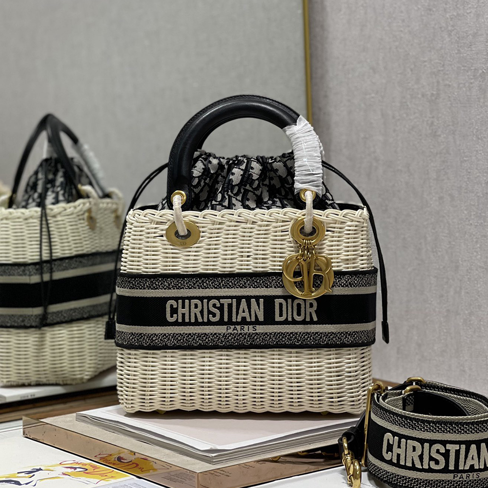 Lady D10r Wicker Bag(high-end grade)