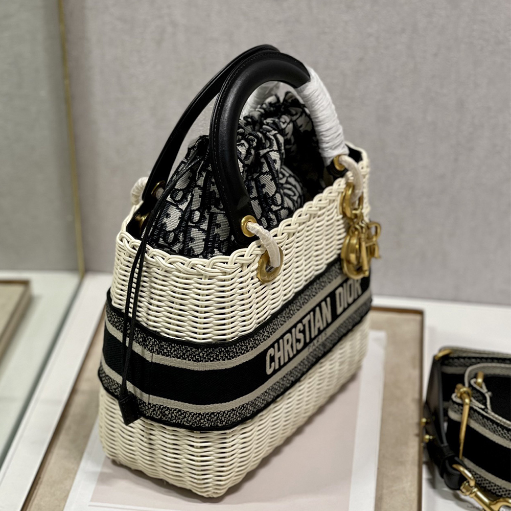 Lady D10r Wicker Bag(high-end grade)