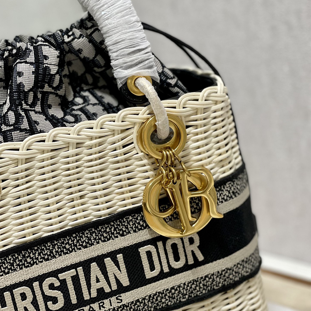 Lady D10r Wicker Bag(high-end grade)