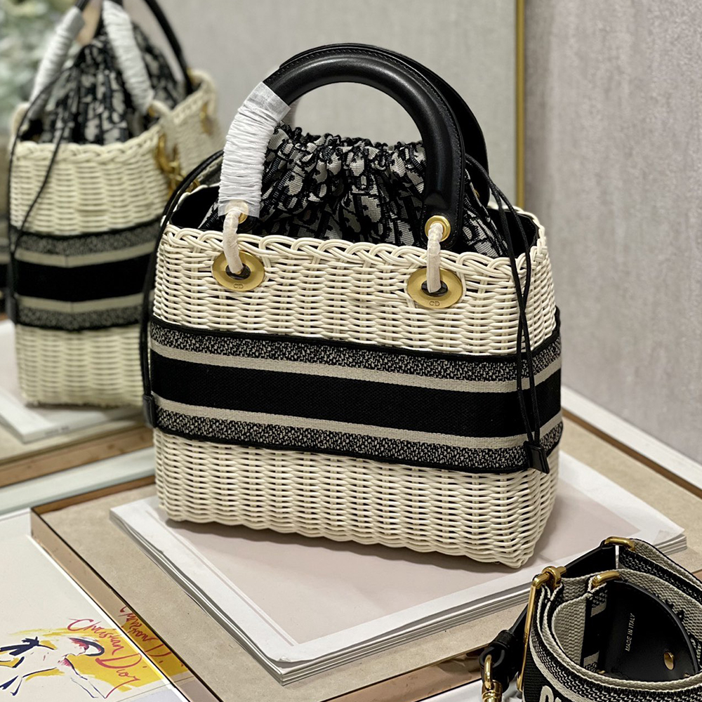 Lady D10r Wicker Bag(high-end grade)