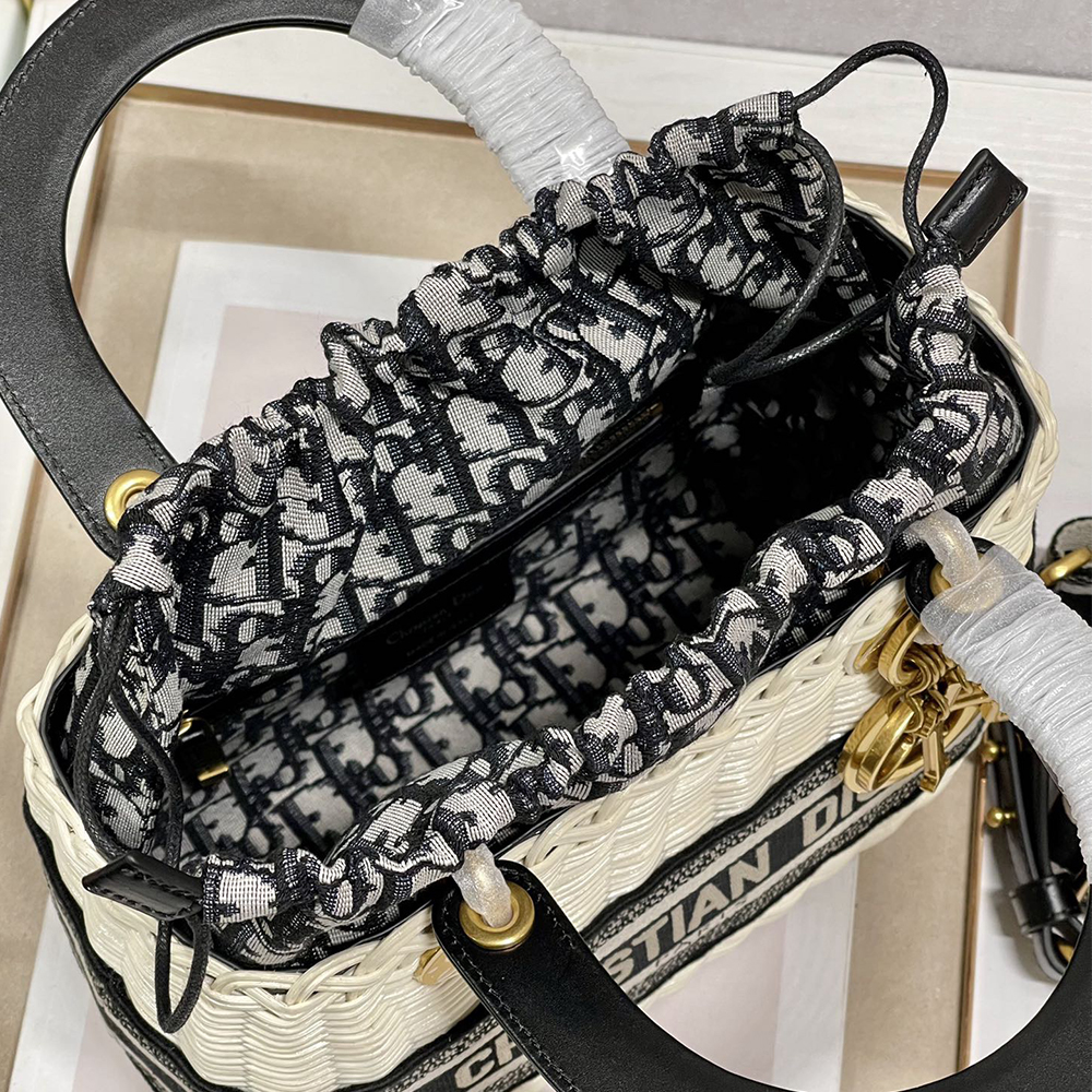Lady D10r Wicker Bag(high-end grade)