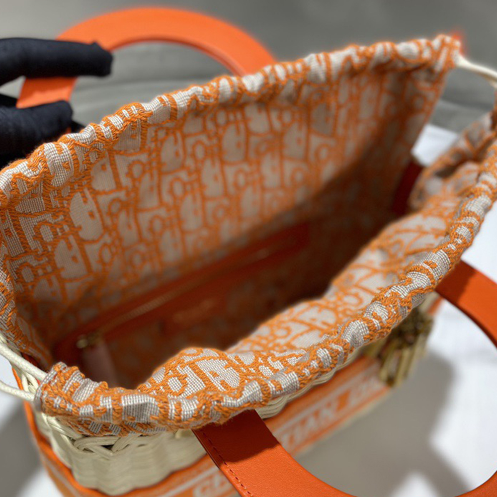 Lady D10r Wicker Bag(high-end grade)