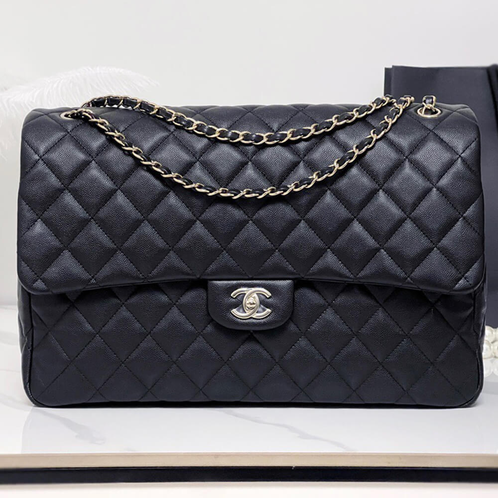 Ch**el XXL Flap Bag(HIGH-END GRADE)
