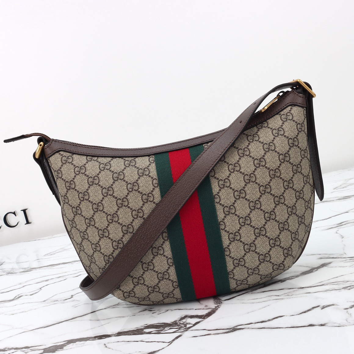Gvc*1 Ophidia medium shoulder bag