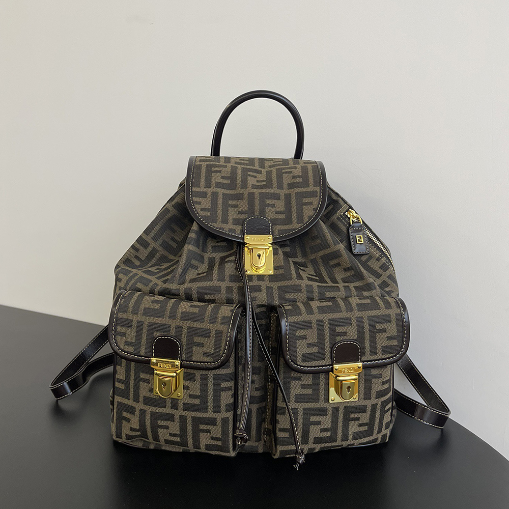 F**di Brown Backpack (HIGH-END GRADE)