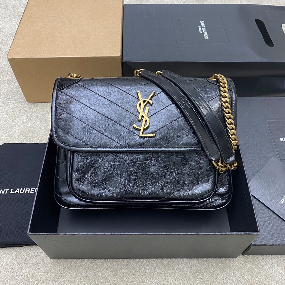 Y51 NIKI medium in vintage leather(HIGH-END GRADE)