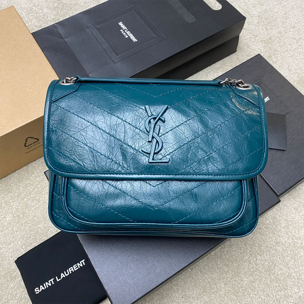 Y51 NIKI MEDIUM IN CRINKLED VINTAGE LEATHER(HIGH-END GRADE)