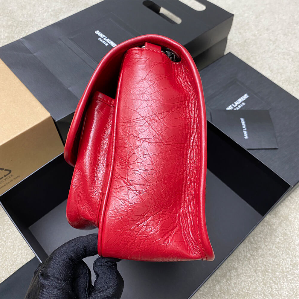 Y51 NIKI MEDIUM IN CRINKLED VINTAGE LEATHER(HIGH-END GRADE)