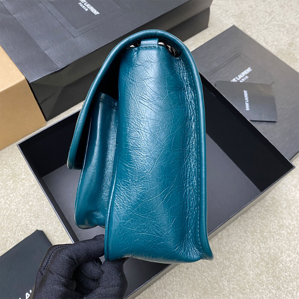 Y51 NIKI MEDIUM IN CRINKLED VINTAGE LEATHER(HIGH-END GRADE)