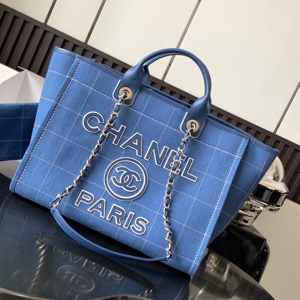 Ch**el Deauville Large Tote(HIGH-END GRADE)