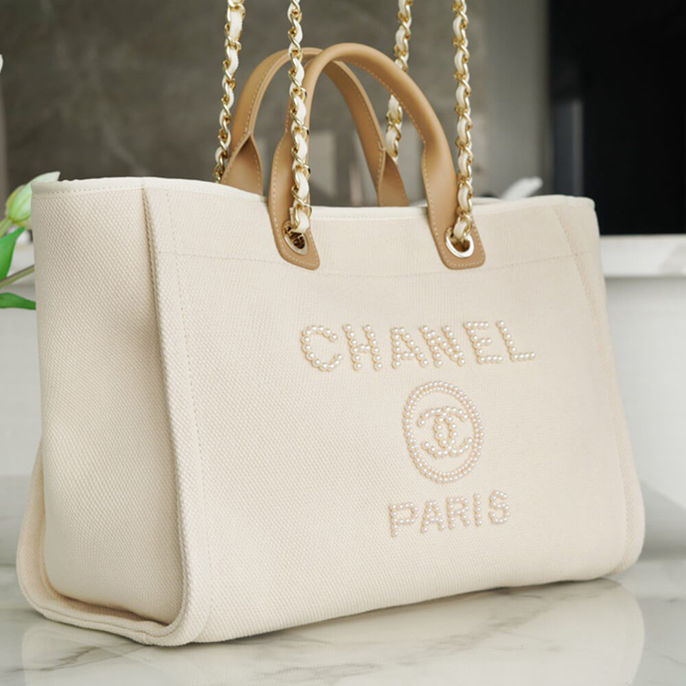 Ch**el Deauville Large Tote(HIGH-END GRADE)