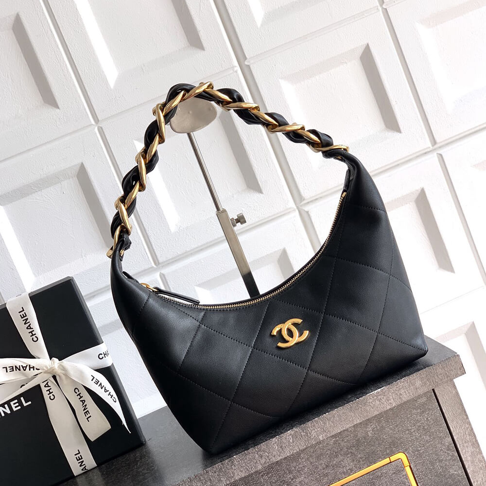 Ch**el Hobo Handbag(high-end grade)