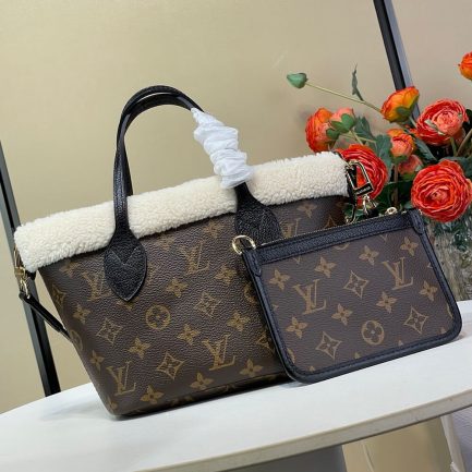 LV Neverfull Bandouliere Inside Out BB(HIGH-END GRADE)