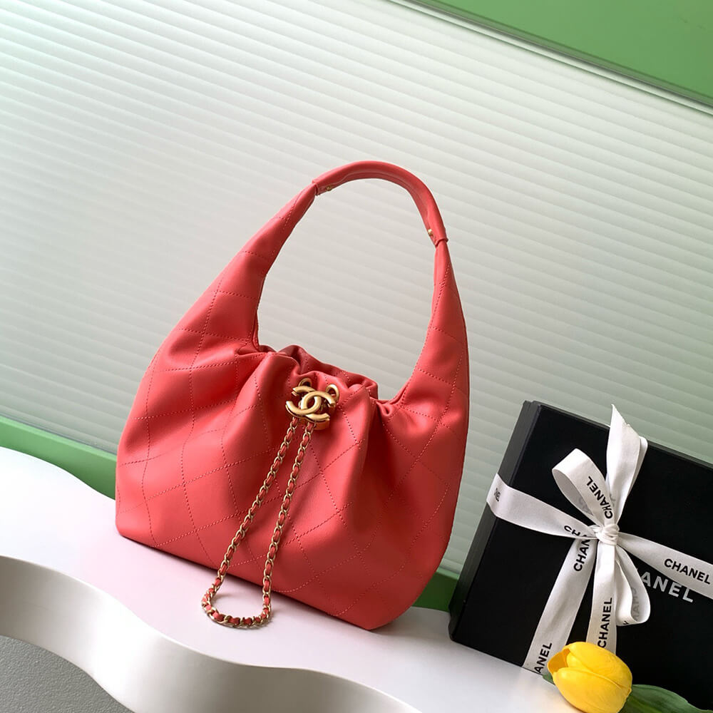 Ch**el HOBO HANDBAG(HIGH-END GRADE)