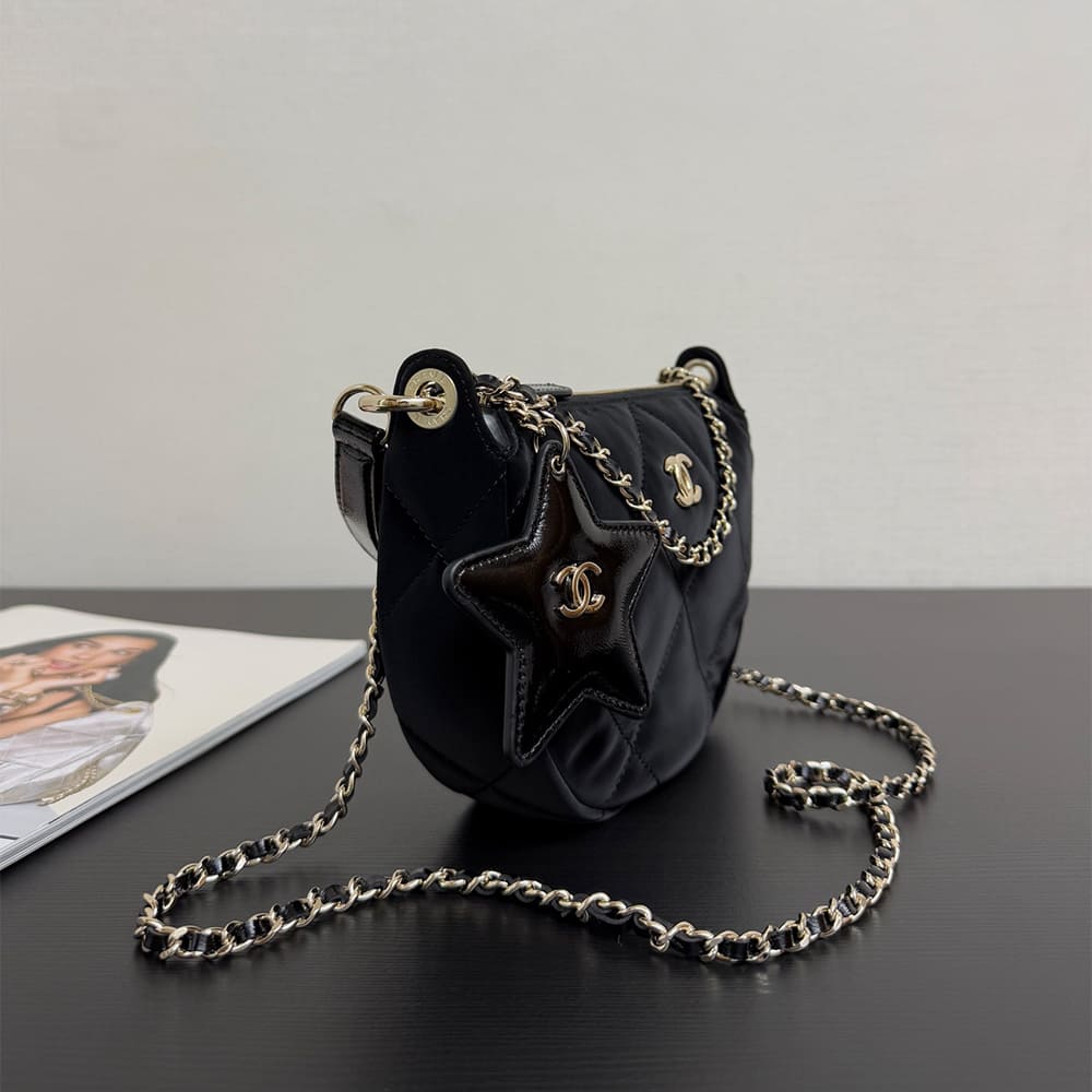 Ch**el CLUTCH WITH CHAIN(HIGH-END GRADE)