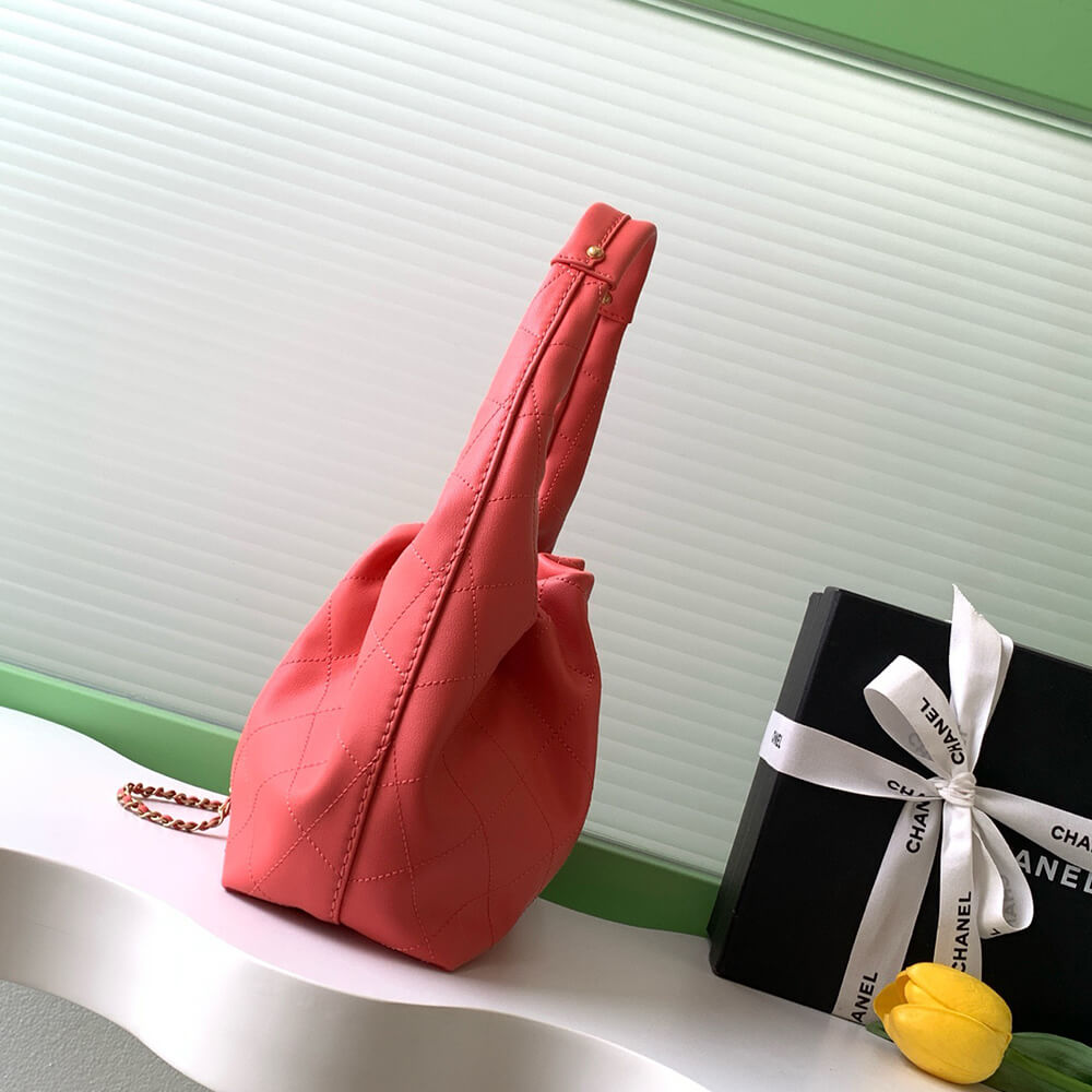 Ch**el HOBO HANDBAG(HIGH-END GRADE)