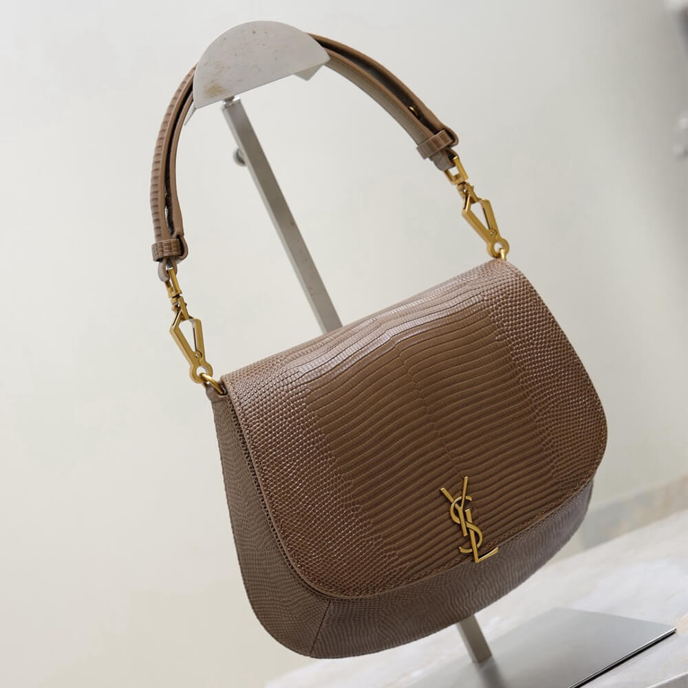 Y51 Mini VOLTAIRE top handle bag in lizard(HIGH-END GRADE)