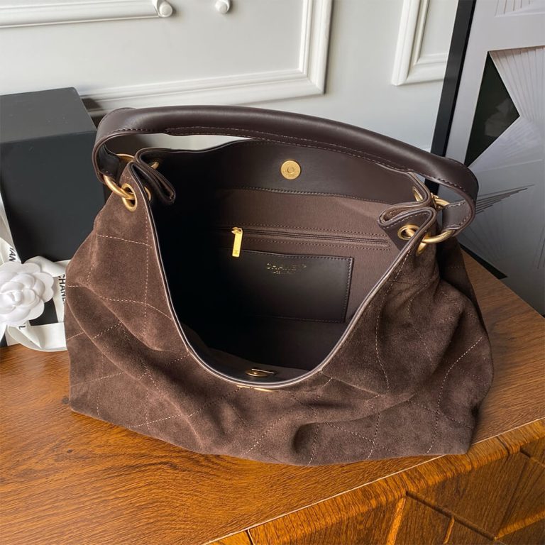 Ch**el MAXI HOBO BAG(HIGH-END GRADE)