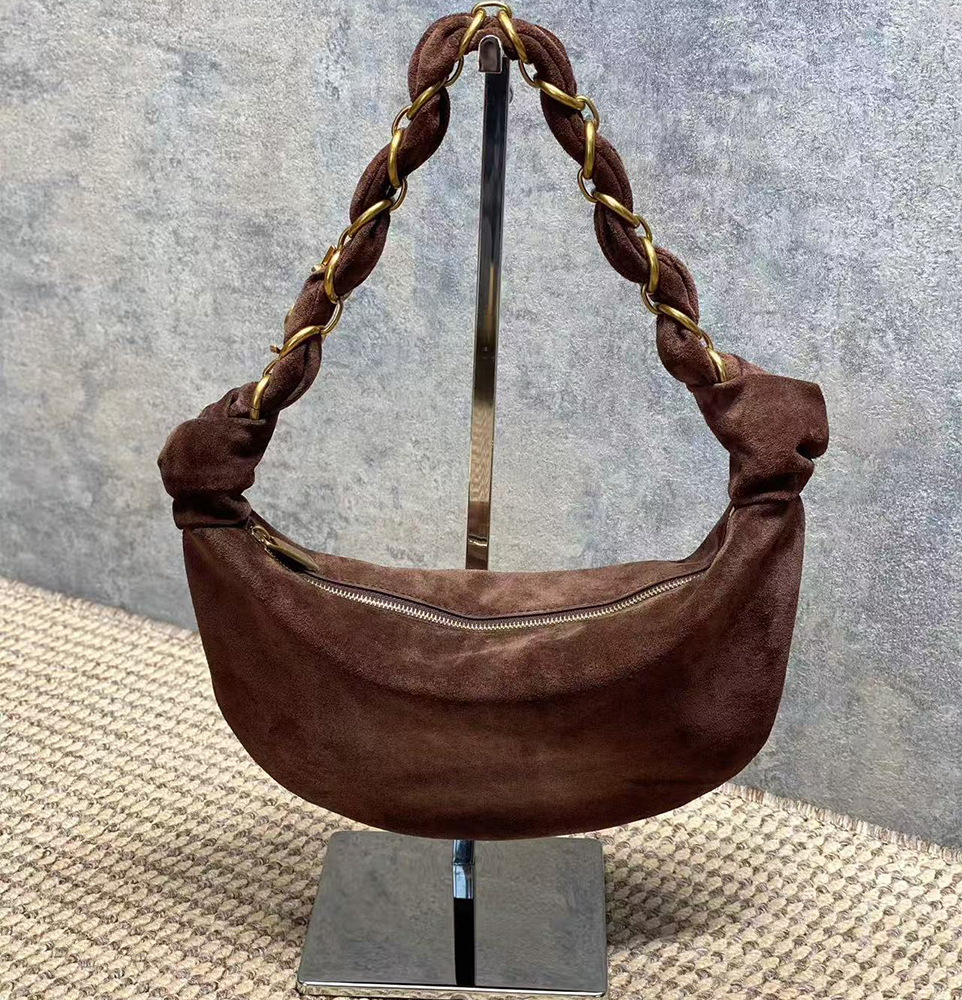 Y51 AMALIA Mini Lambskin Hobo Handbag(HIGH-END GRADE)