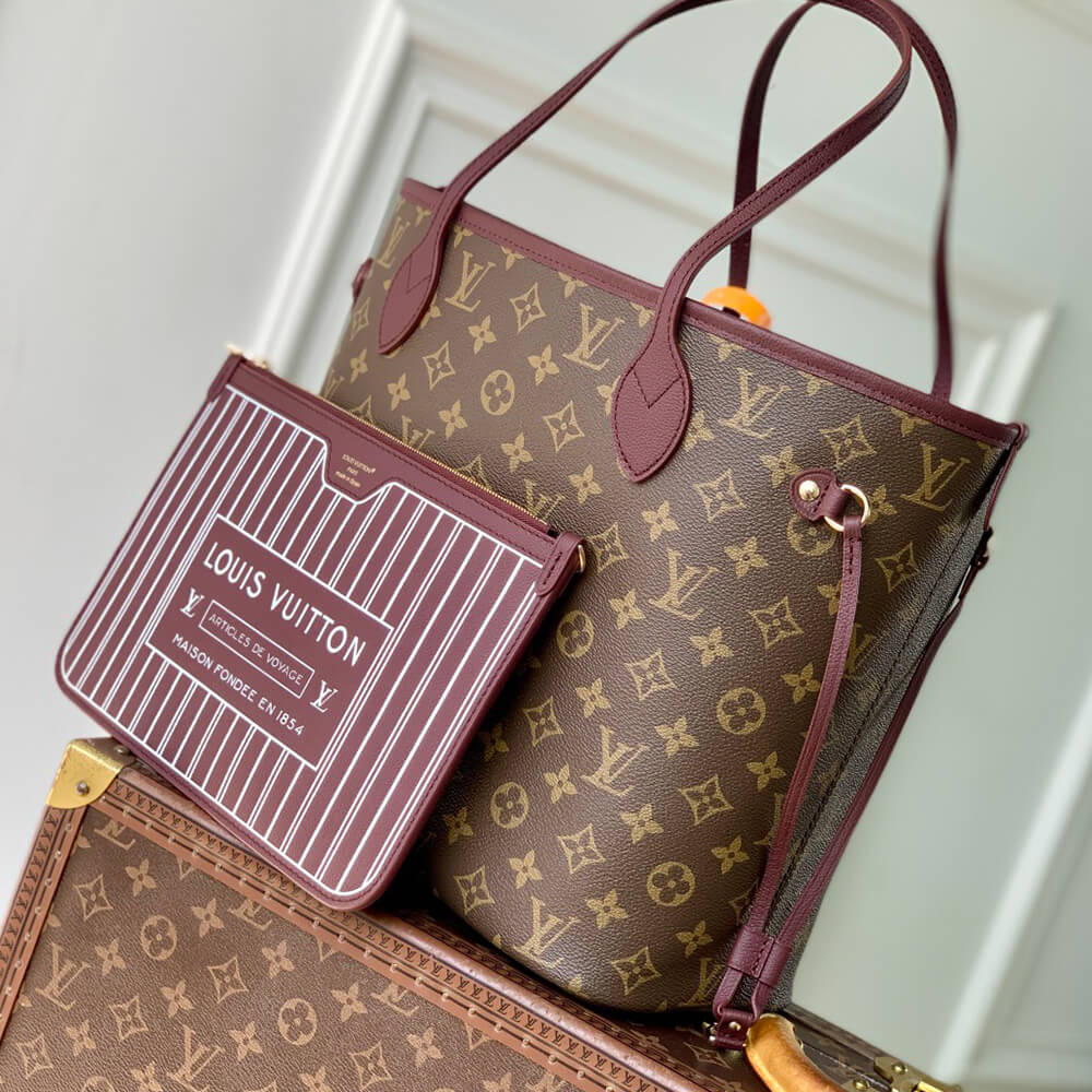 LV Neverfull Inside Out MM(HIGH-END GRADE)