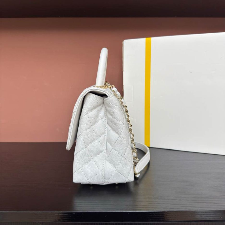 Ch**el Large Coco Handle Flap Shoulder Bag