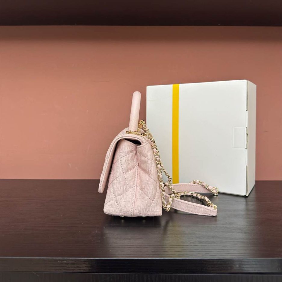 Ch**el Coco handle flap shoulder bag Mini