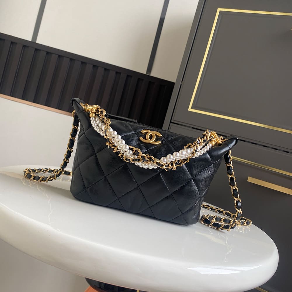 Ch**el Hobo Handbag(HIGH-END GRADE)