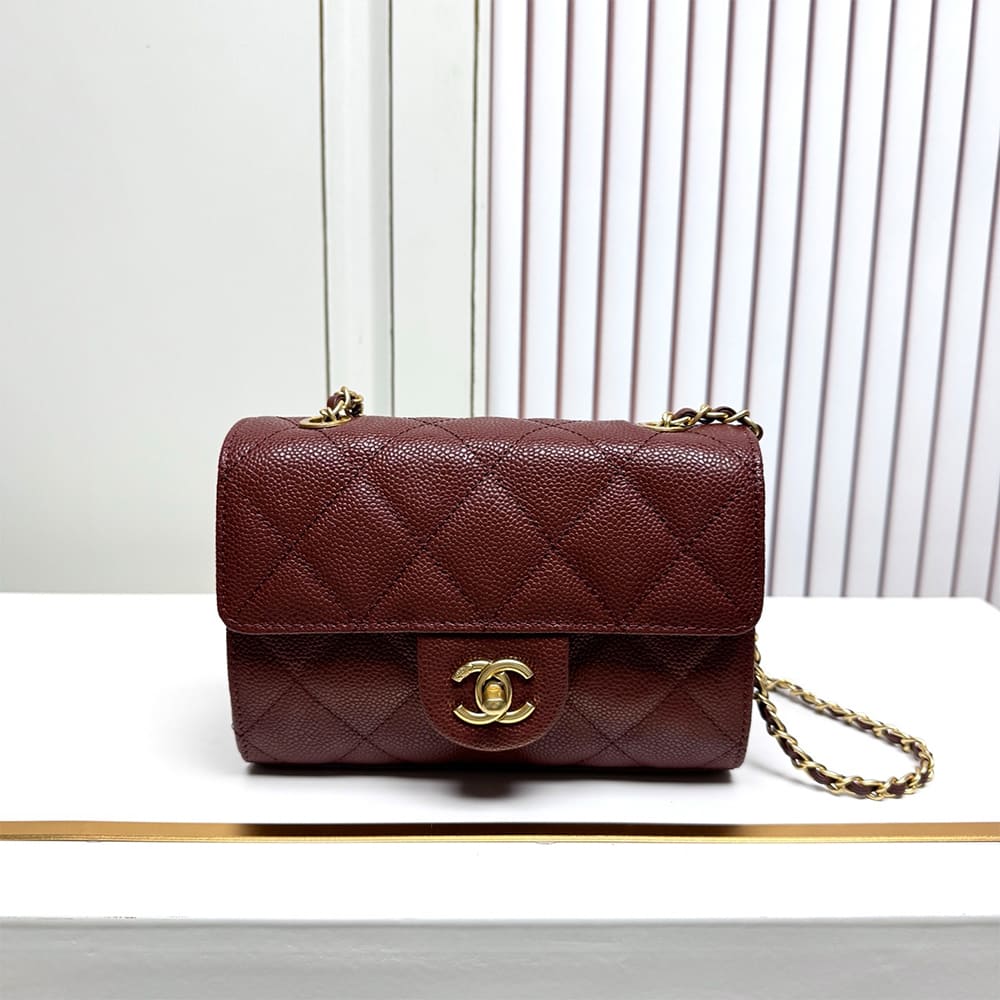 Ch**el Mini Flap Bag(HIGH-END GRADE)