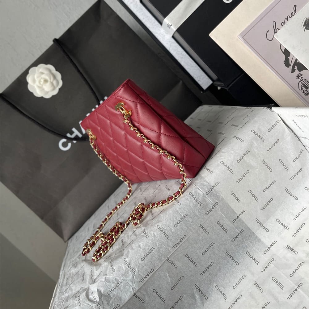 Ch**el Small Shopping Bag(HIGH-END GRADE)