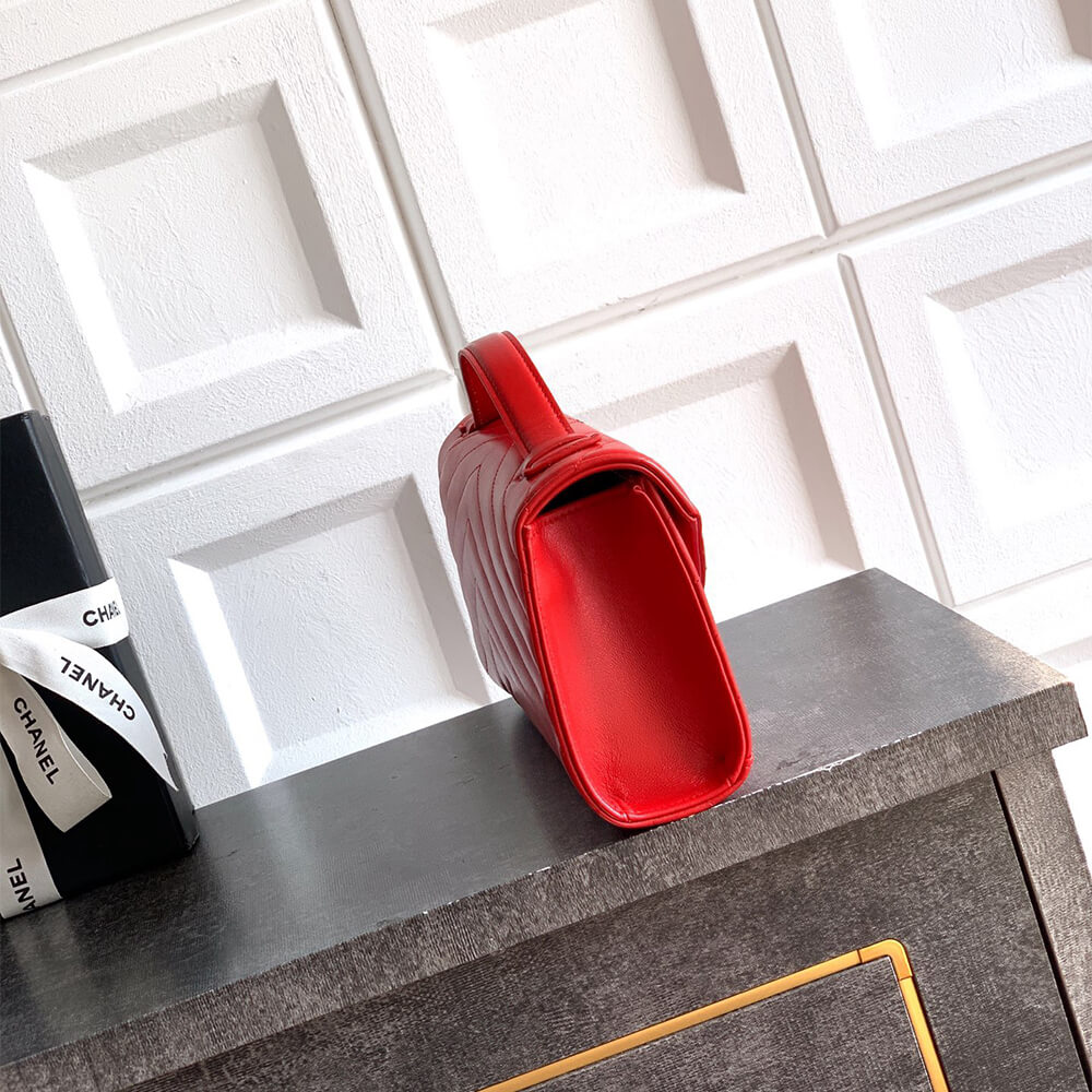 Ch**el Top Handle small Flap(HIGH-END GRADE)