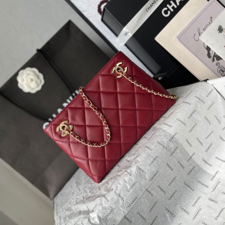 Ch**el Small Shopping Bag(HIGH-END GRADE)