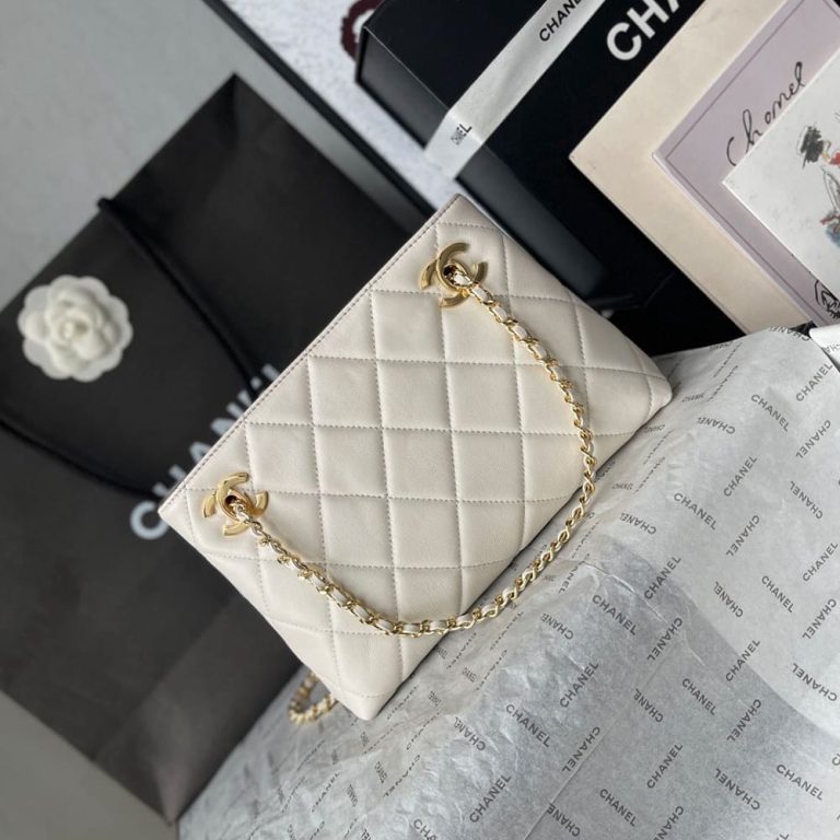 Ch**el Small Shopping Bag(HIGH-END GRADE)